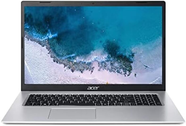 Acer Aspire 1 A115-32-C96U Slim Laptop | 15.6″ FHD Display | Intel Celeron N4500 Processor | 4GB DDR4 | 128GB eMMC | WiFi 5 | Microsoft 365 Personal 1-Year Subscription | Windows 11 in S Mode, Silver