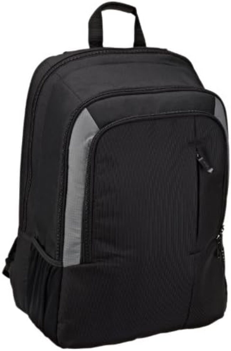 Amazon Basics Laptop Computer Backpack – Fits Up To 15 Inch Laptops