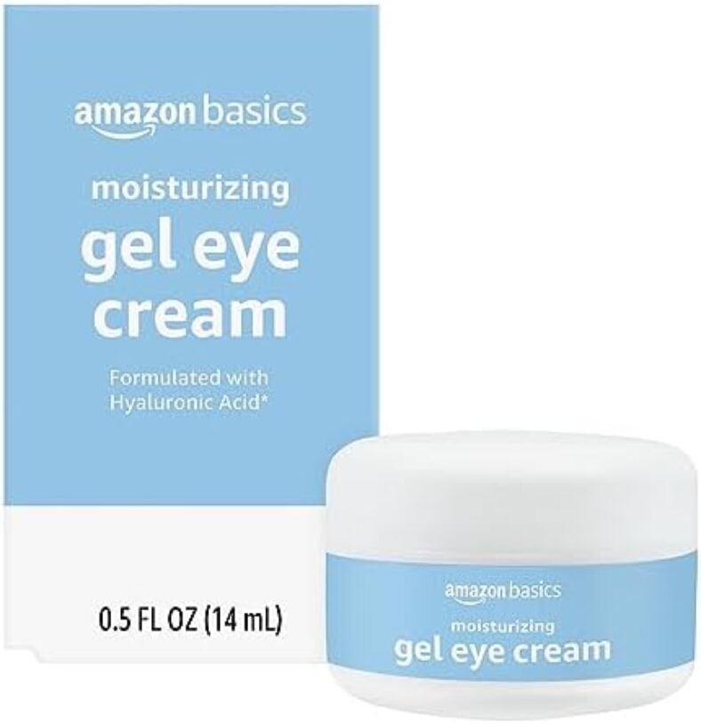 Amazon Basics Moisturizing Gel Eye Cream, 0.5 Fluid Ounces, 1-Pack