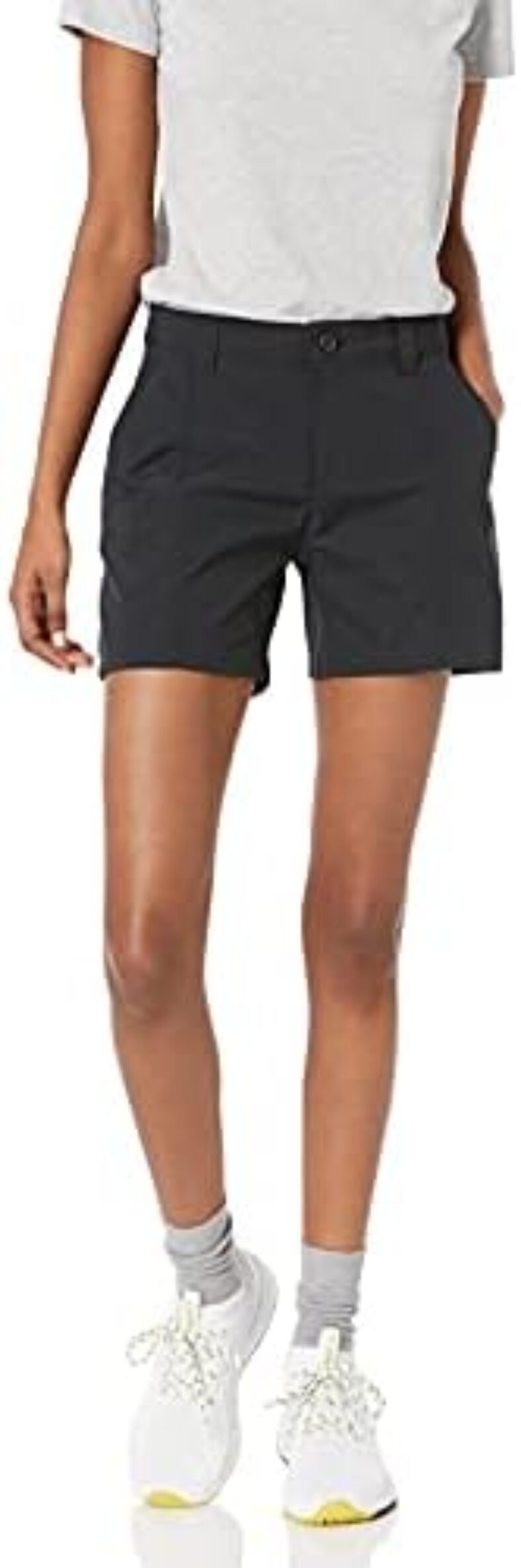 Amazon Essentials Women’s Stretch Woven 5 Inch Outdoor Hiking Shorts with Pockets
