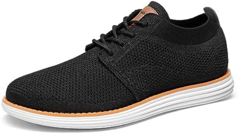Bruno Marc Men’s Mesh Sneakers Oxfords Lace-Up Lightweight Casual Walking Shoes