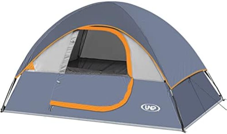 Camping Tent 2 Person, Waterproof Windproof Tent with Rainfly Easy Set up-Portable Dome Tents for Camping