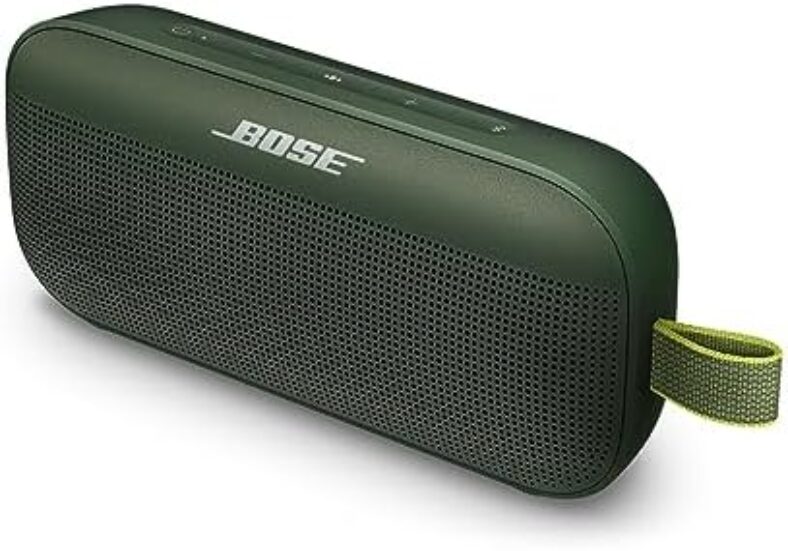 NEW Bose SoundLink Flex Bluetooth Portable Speaker, Wireless Waterproof Speaker for Outdoor Travel, Cypress Green – Limited Edition