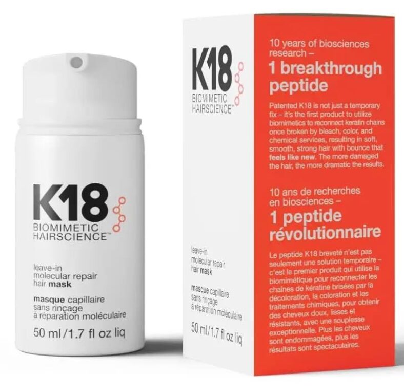 PR K18 Biomimetic leave in molecular repair hair mask Treatment to Repair[ 50ml]/ 1.7 Fl. oz