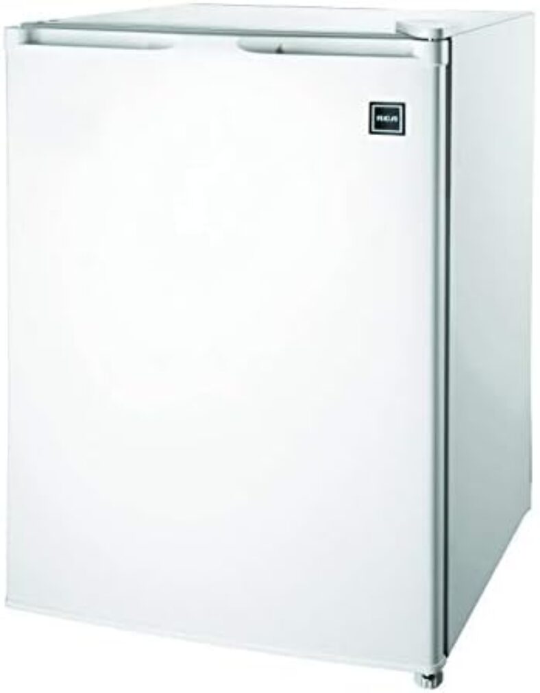 RCA RFR283-WHITE 2.6 Cu. Ft. Compact Refrigerator, White