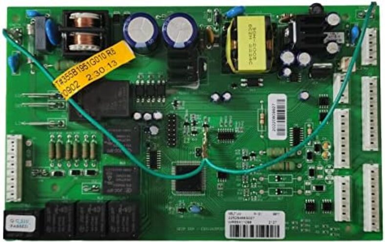 WR55X11098 Refrigerator Electronic Control Board, Compatible with ge PGCS1RKZJSS, PSQS6YGZBESS, PFSS5RKZASS, PFCF1RKZABB,PGS25KSEAFSS, PFSF5RKZCBB,ETC. Replace WR55X11076, WR55X11077, WR55X11097, ETC