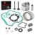 290cc Engine Rebuild Kit Piston & Ring Gasket Seal Intake Exhaust Valve for Club Car Golf Cart DS Predent FE290 1016459-01 1023047-01 1016447 1016448 1023047-01 6751
