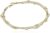Amazon Collection 14k Gold Floating Diamond Strand Bracelet (1/2cttw, K-L Color, I1-I2 Clarity)