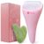 BAIMEI Cryotherapy Ice Roller and Gua Sha Facial Tools Puffiness Redness Reducing Migraine Pain Relief, Skin Care Tools for Face Massager Self Care Gift for Men Women – Pink