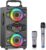 Bluetooth Speakers, 60W Portable Wireless Loud Outdoor Home Party Bluetooth Speaker with Subwoofer, FM Radio, LED Colorful Lights, Microphone, Remote and Big Powerful Stereo Deep Bass Sound Boombox