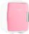 Cooluli Mini Fridge for Bedroom – Car, Office Desk & Dorm Room – Portable 4L/6 Can Electric Plug In Cooler & Warmer for Food, Drinks, Skincare Beauty & Makeup – 12v AC/DC & Exclusive USB Option, Pink