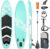 FBSPORT Premium Inflatable Stand Up Paddle Board, Yoga Board with Durable SUP Accessories & Carry Bag | Wide Stance, Surf Control, Non-Slip Deck, Leash, Paddle and Pump for Youth & Adult