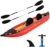 Freein Kayak|Emergency Boat| 1-2 Person Professional Series Lightweight Inflatable Kayak Sit-in Kayak Set with Paddle | Seat | Fin | High Output Air Pump | Carry Bag 10’6″&12’6″…
