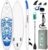 FunWater Inflatable Ultra-Light (17.6lbs) SUP for All Skill Levels Everything Included with Stand Up Paddle Board, Adj Paddle, Pump, ISUP Travel Backpack, Leash, Waterproof Bag