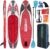 HOEXISUP Inflatable Stand Up Paddle Board, 10ft Paddle Boards for Adults with Premium SUP Paddleboard Accessories & Backpack, Wide Stable Design, Non-Slip Comfort Deck for Beginners & Experts