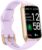 Health Fitness Tracker with 24/7 Heart Rate, Blood Oxygen, Blood Pressure, Sleep and Stress Tracker, 5ATM Waterproof Activity Trackers with Step Tracker, Pedometer (S & L Bands Included)