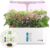 Hydroponics Growing System Indoor Garden: 8 Pods Herb Garden Kit Indoor with LED Grow Light Quiet Smart Water Pump Automatic Timer Healthy Fresh Herbs Vegetables – Hydroponic Planter for Home Kitchen