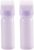 Root Comb Applicator Bottle, 6 Ounce, Oil Applicator for Hair Dye, Bottle Applicator Brush with Graduated Scale, Purple, 2 Pack