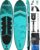 Skatinger 11’x34” Extra Wide Inflatable Paddle Board, Up to 420lbsPaddle Boards for Adults, Stable Stand Up Paddle Board, 2 People/Family, Wide&Stable, Floating Paddle, Shoulder Strap, US Fin