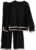 Tanming Women’s 2 Piece Outfits Long Sleeve Knit Sweater Top Wide Leg Pants Lounge Sets Tracksuits