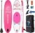 YASKA Inflatable Paddle Board Paddle Boards for Adults Paddleboard SUP with Backpack/Paddle/Fin/Leash/Hand Pump/Repair Kit